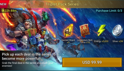 Sacred Shard Triplet Pack Series