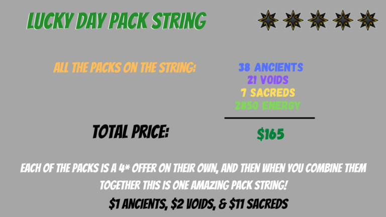 St. Patricks Day Lucky Day Pack String – MTG Jedi